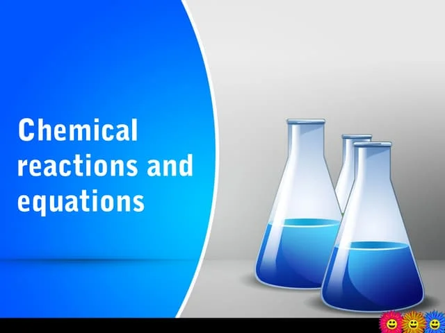 Chemical Reactions and Equations Class 10 Science Chapter 1